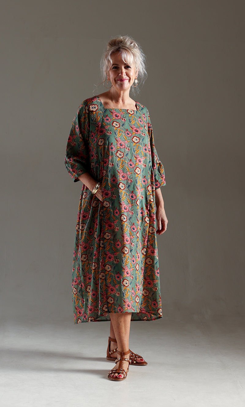 Mahal Dress - Paper Sewing Pattern - Sew Different - Simplifi Fabric