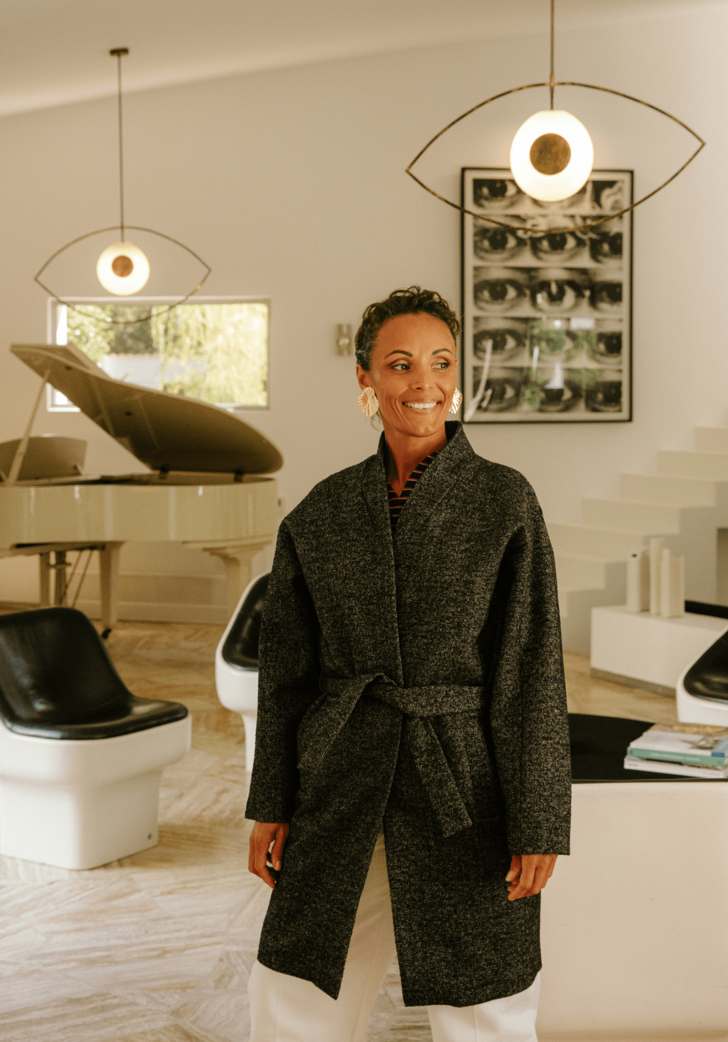 Marcello Coat Paper Sewing Pattern - Maison Fauve - Simplifi Fabric