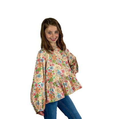 May Dress and Top Sewing Pattern - Children's sizes 2-10 years - Dhurata Davies - Simplifi Fabric