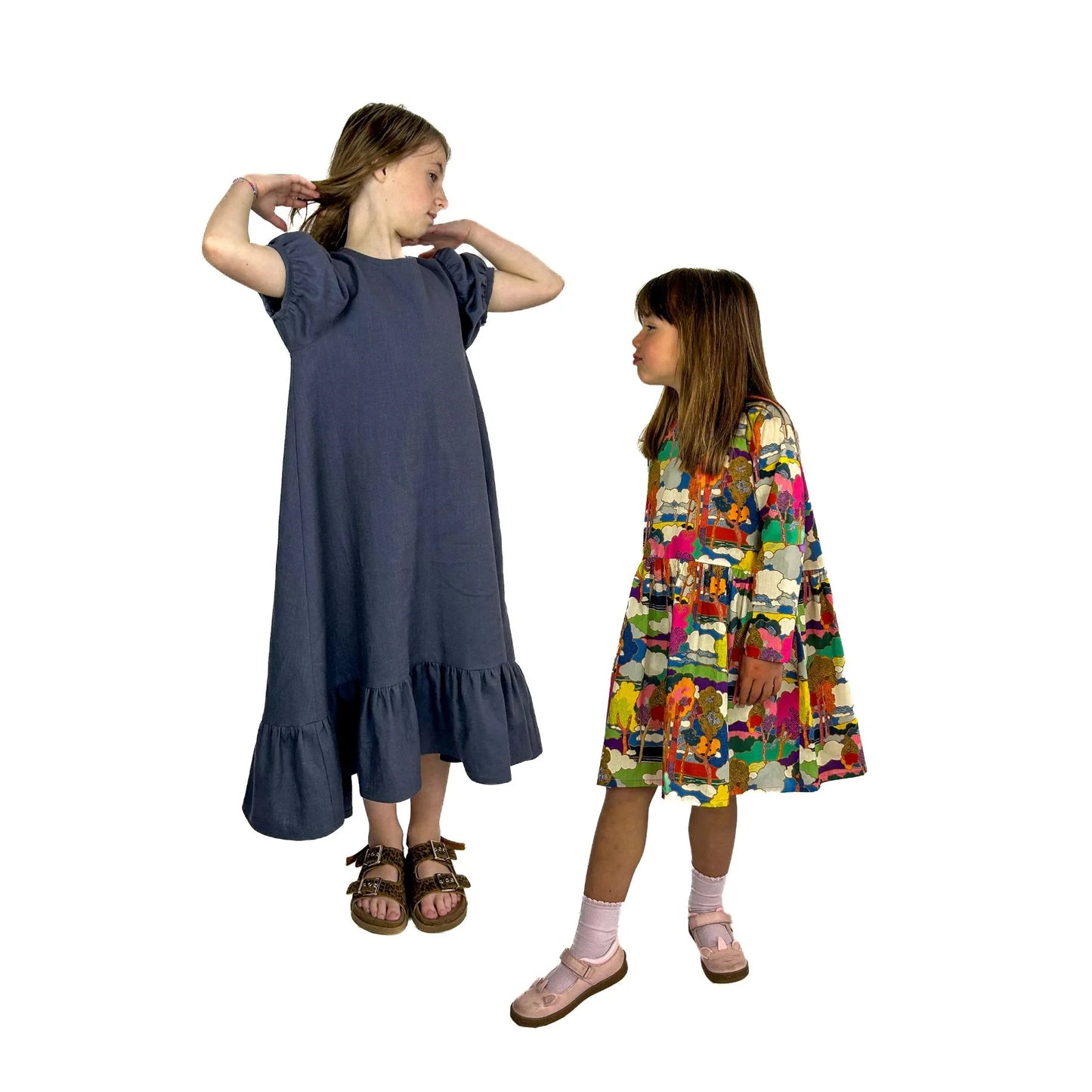 May Dress and Top Sewing Pattern - Children's sizes 2-10 years - Dhurata Davies