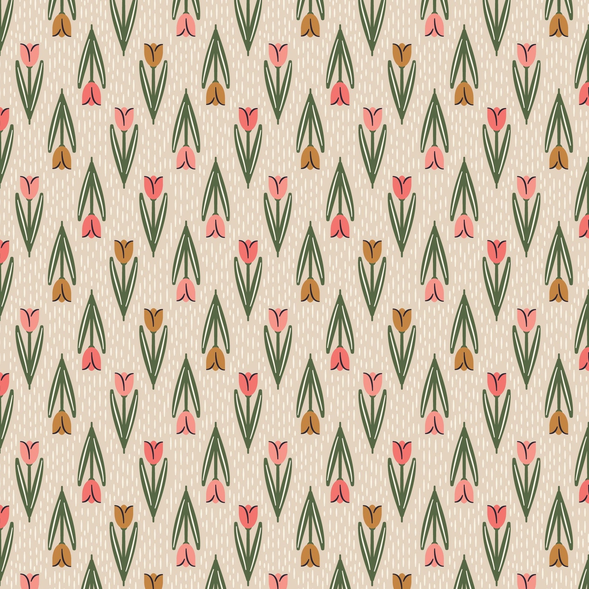 May Flowers - Spring Showers - Ann Gardner - Cloud 9 Fabrics - Poplin - Simplifi Fabric