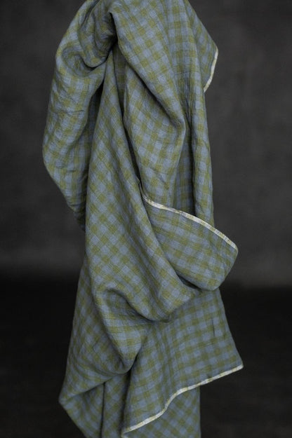 Meg Gingham Linen - European Import - Merchant & Mills - Simplifi Fabric