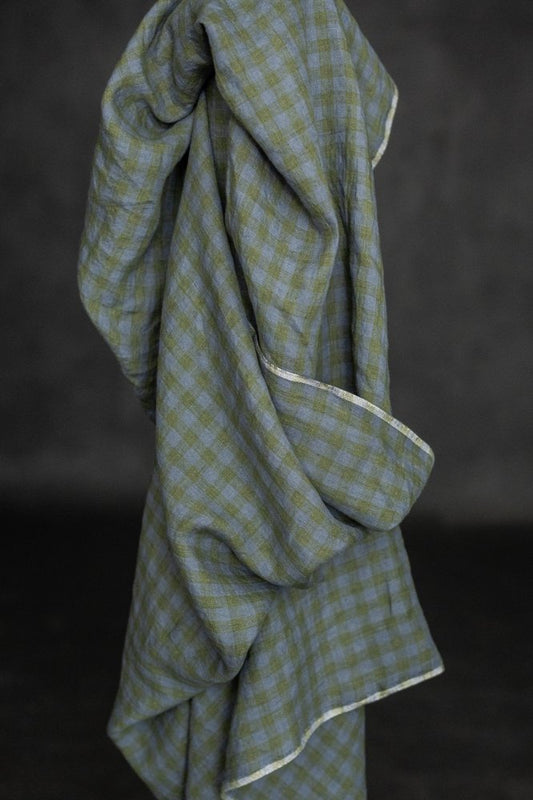 Meg Gingham Linen - European Import - Merchant & Mills - Simplifi Fabric
