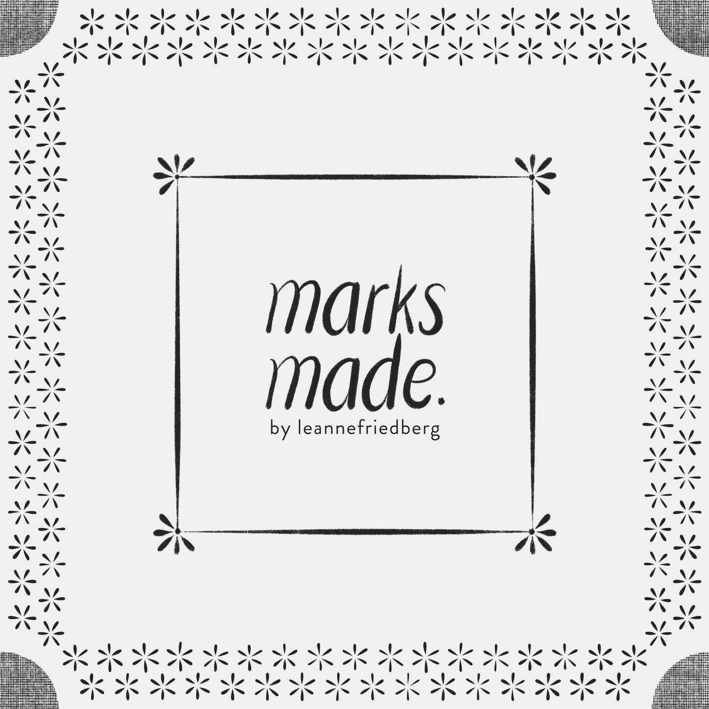 Midnight Marks - Marks Made - Leanne Friedberg - Cloud 9 Fabrics - Poplin - Simplifi Fabric