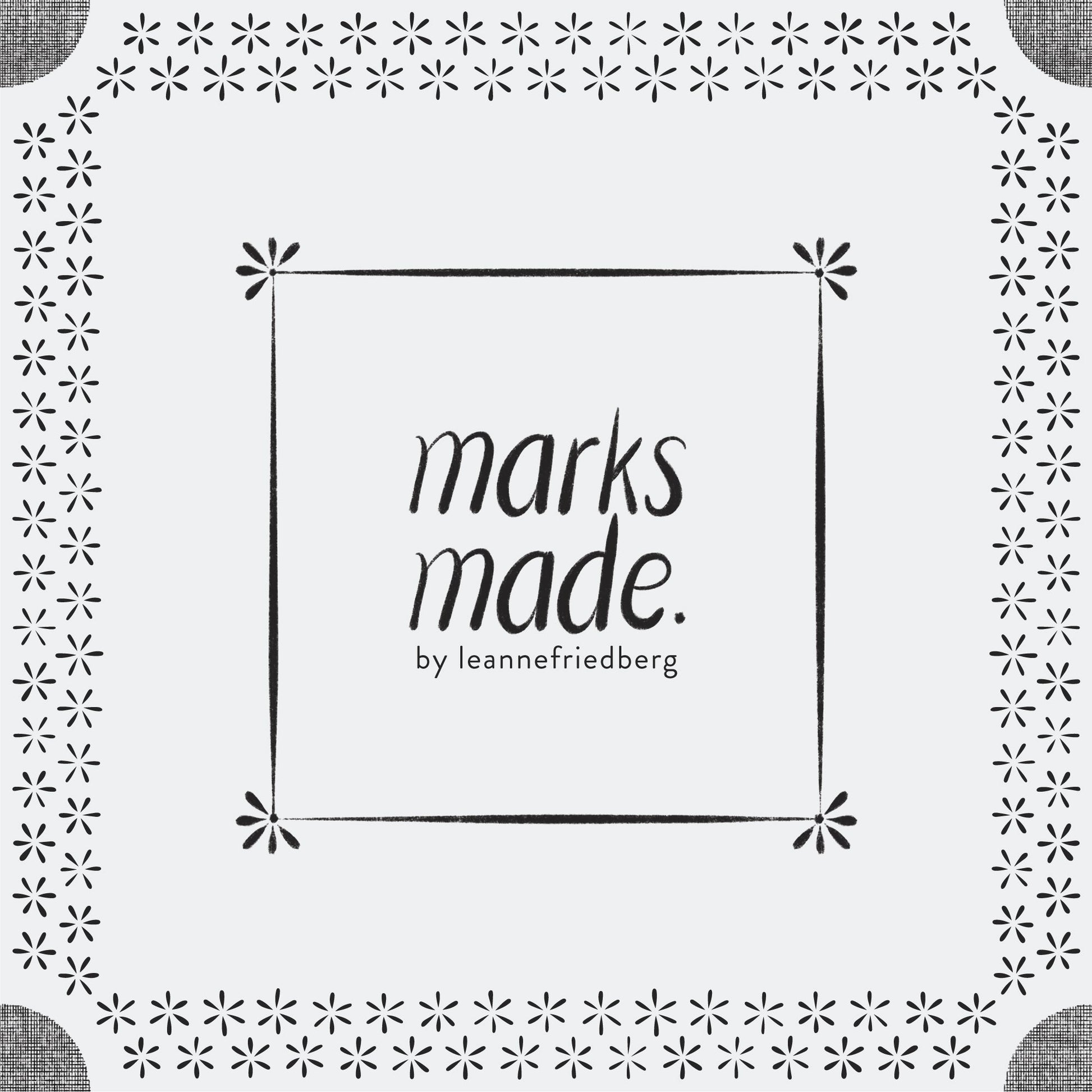 Midnight Marks - Marks Made - Leanne Friedberg - Cloud 9 Fabrics - Poplin - Simplifi Fabric