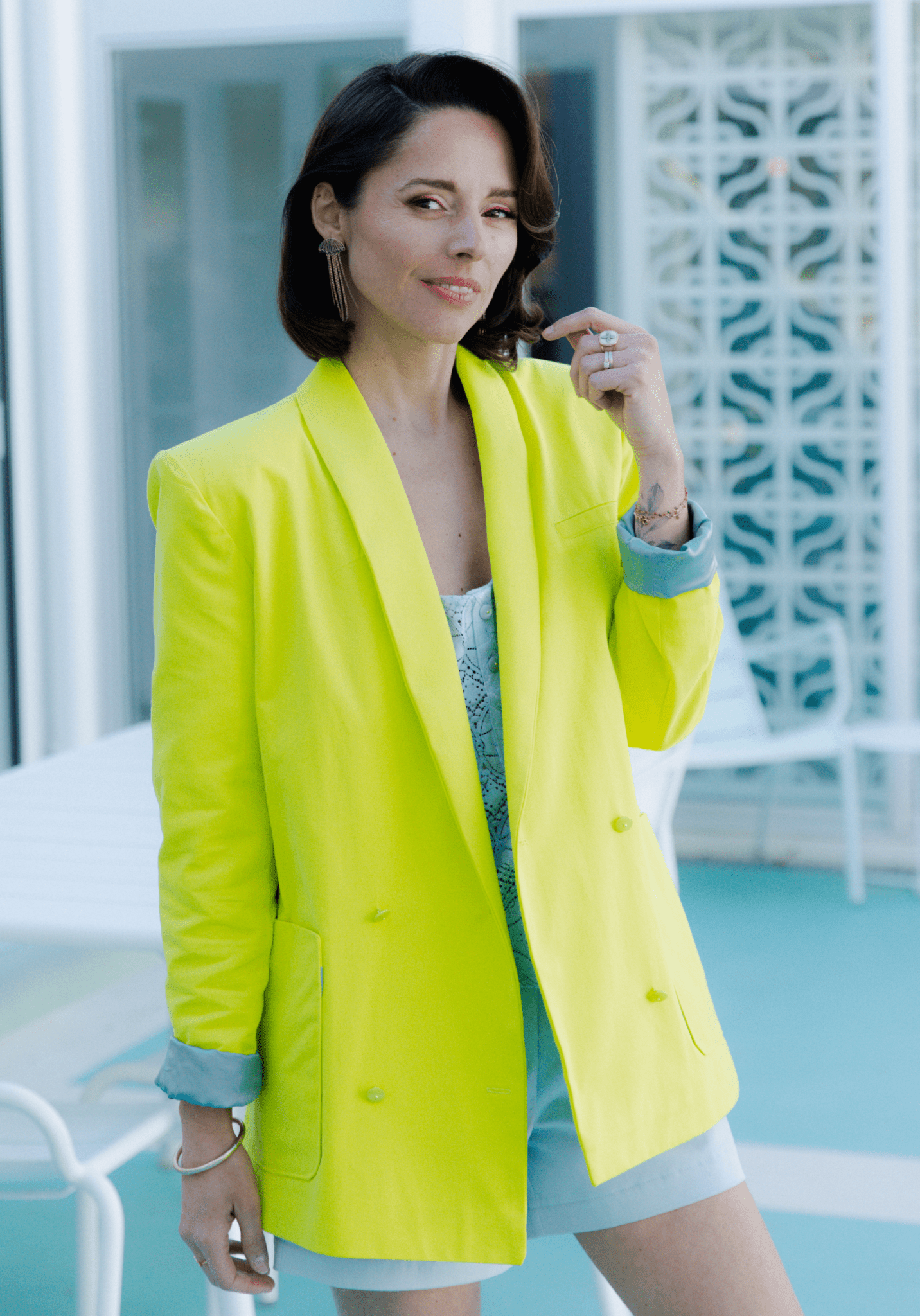 Mimosa Blazer Paper Sewing Pattern - Maison Fauve - Simplifi Fabric