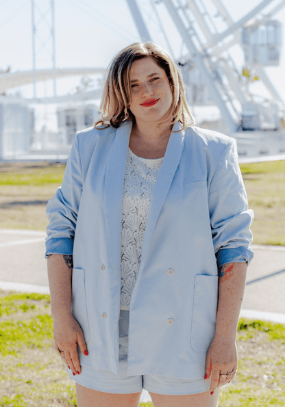 Mimosa Blazer Paper Sewing Pattern - Maison Fauve - Simplifi Fabric