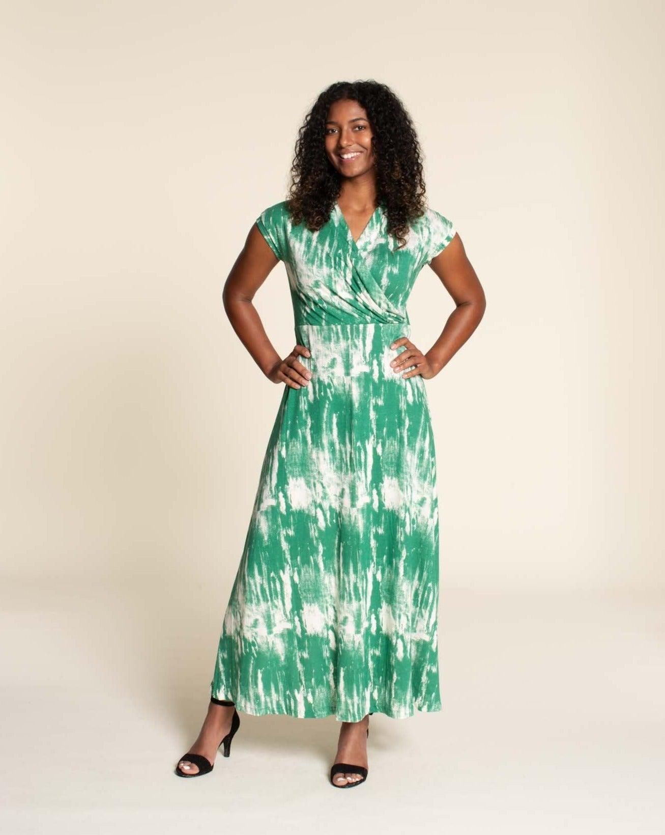 Mirri Wrap Dress Pattern Simplifi Fabric Mirri Wrap Dress Pattern Simplifi Fabric