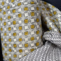 Modern Blockwork + Boho Herringbone - Quilted Bagru Indian Cotton Block Print (Reversible) - Simplifi Fabric