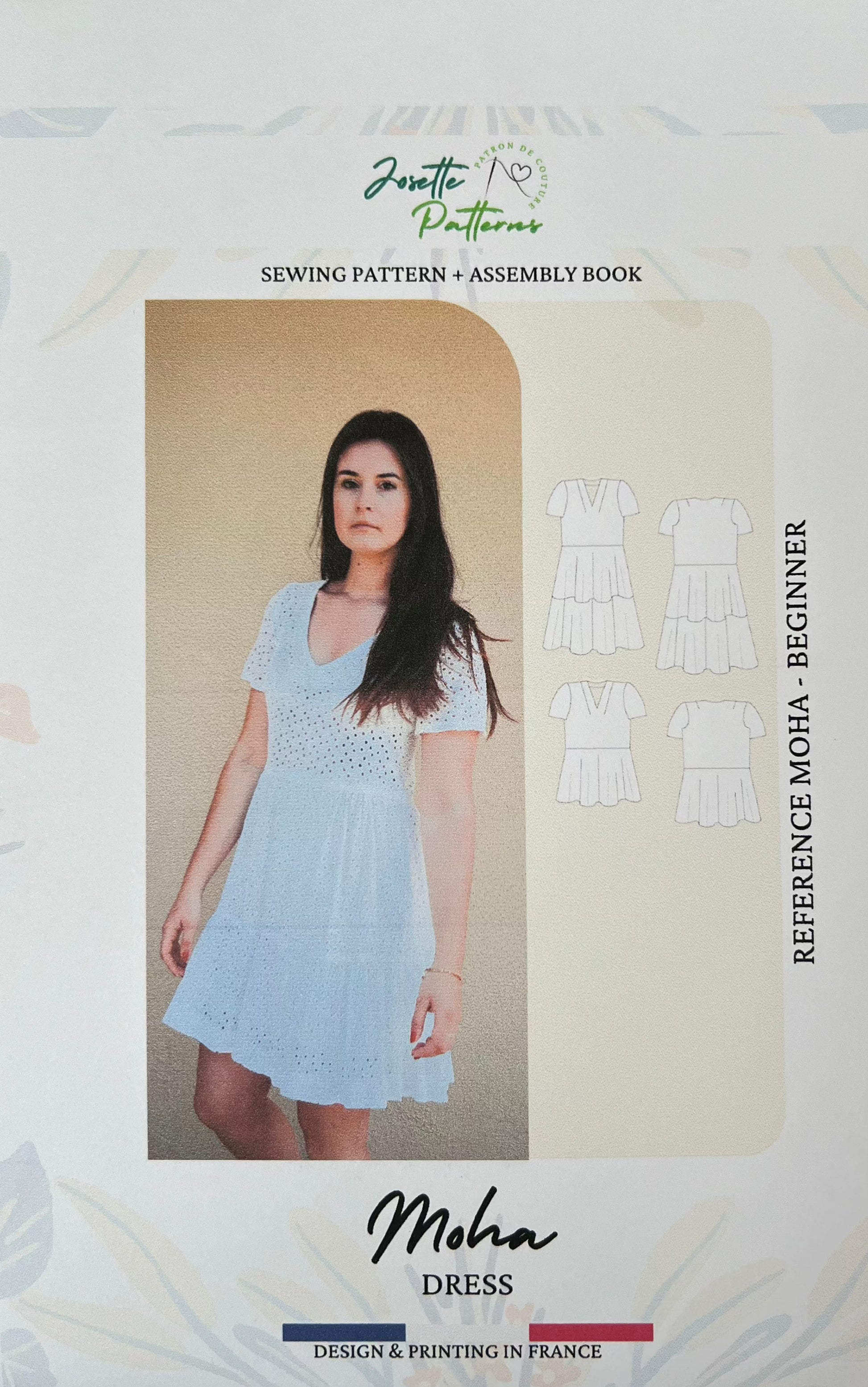 Moha - Womens Dress - Josette Patterns – Simplifi Fabric