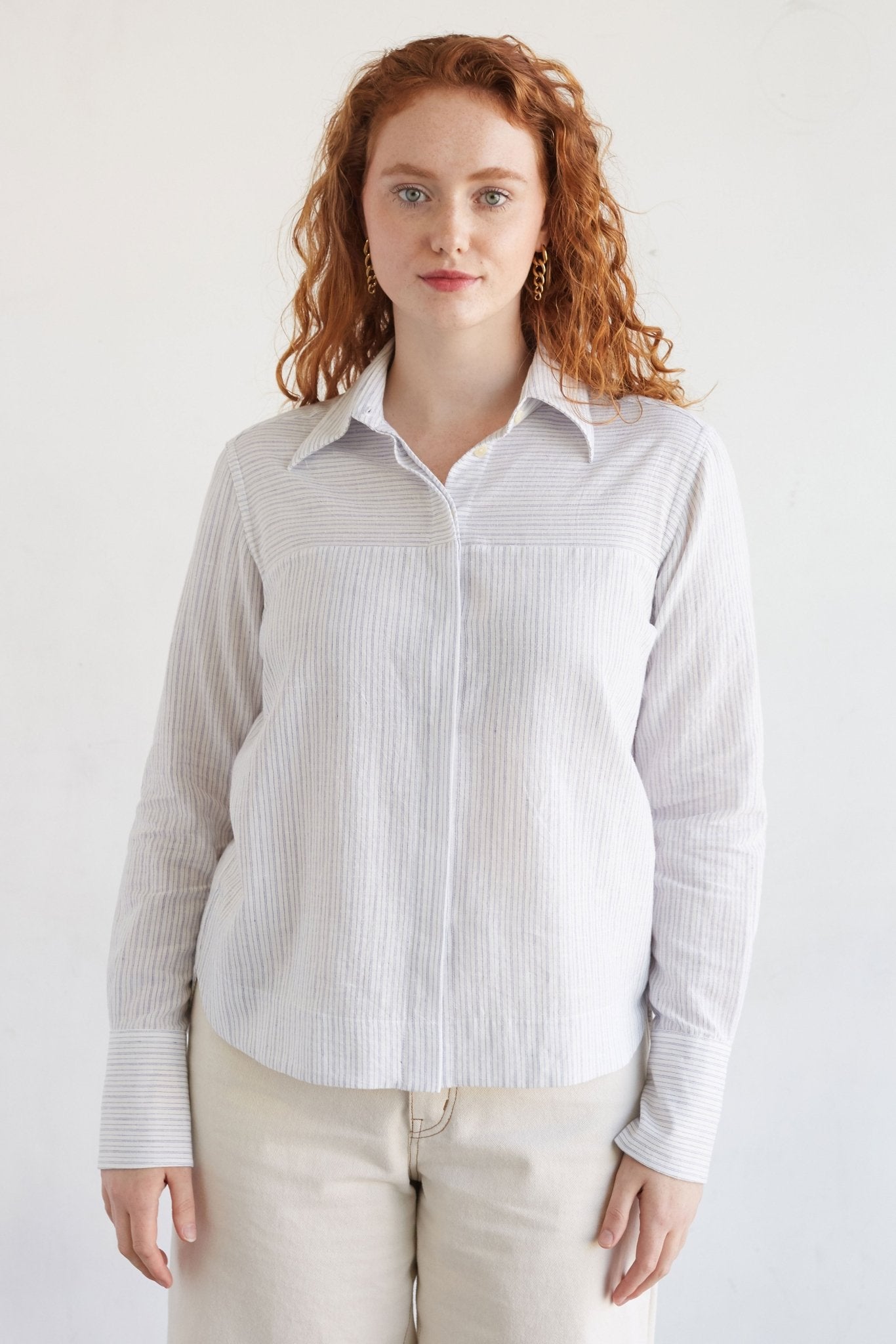 MVP BD Shirt Paper Sewing Pattern - Izzie - Simplifi Fabric