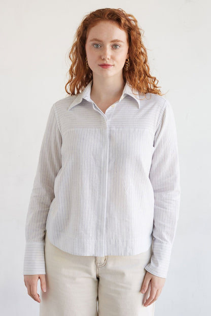 MVP BD Shirt Paper Sewing Pattern - Izzie - Simplifi Fabric