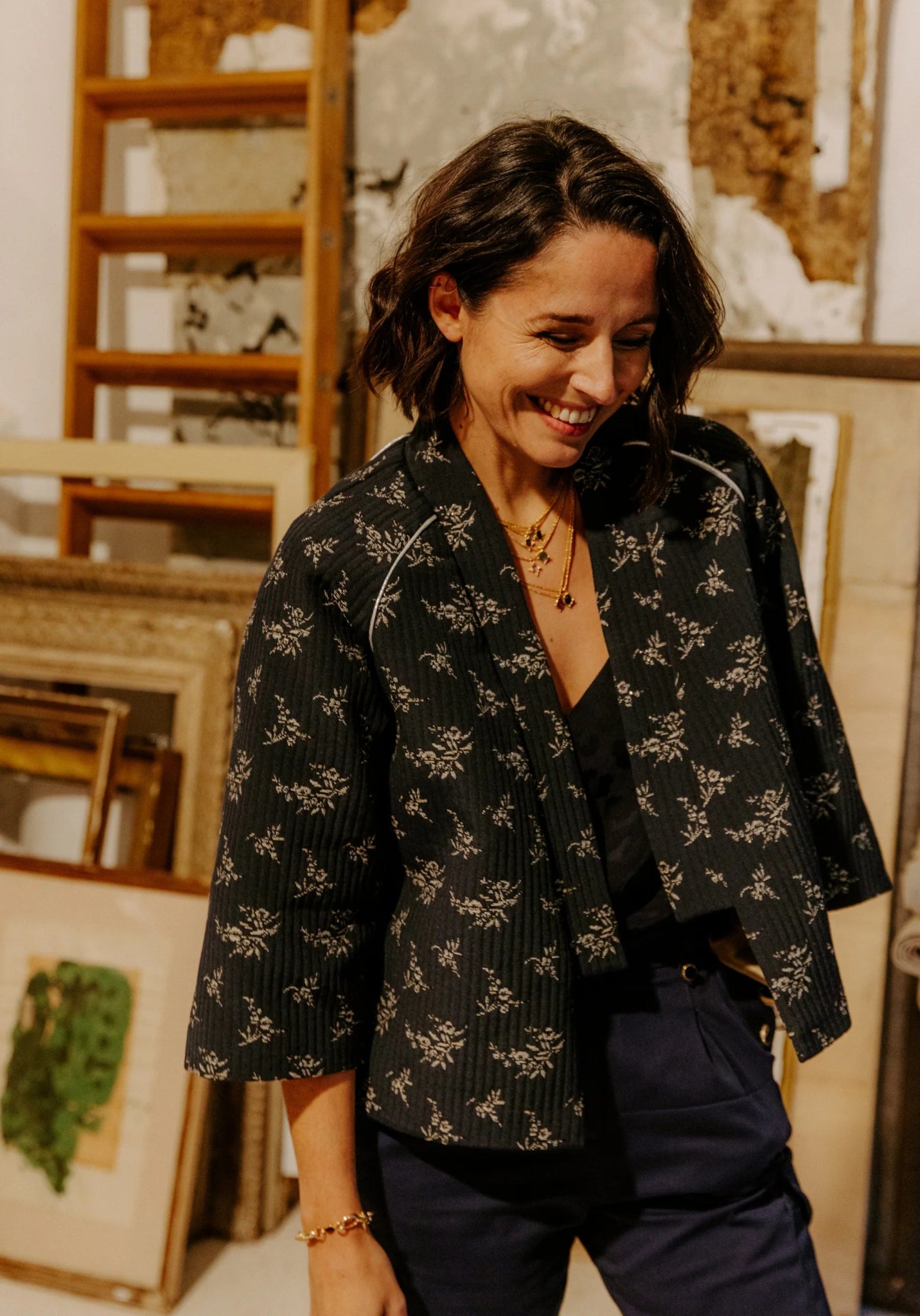 Nage Libre Jacket Paper Sewing Pattern - Maison Fauve - Simplifi Fabric