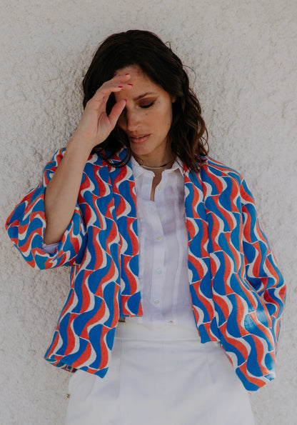 Nage Libre Jacket Paper Sewing Pattern - Maison Fauve - Simplifi Fabric