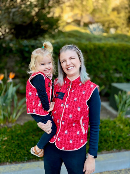 Nonni Vest Gender Neutral Kids (12mo - 12yrs) PDF Sewing Pattern - Atelier Mimito - Simplifi Fabric