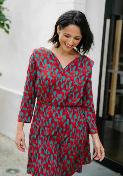 Notte Dress Paper Sewing Pattern - Maison Fauve - Simplifi Fabric