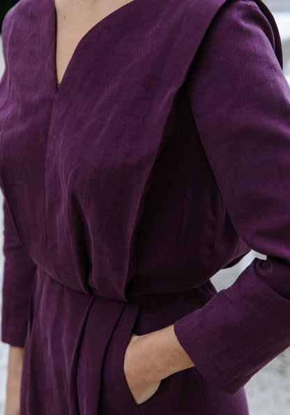 Notte Dress Paper Sewing Pattern - Maison Fauve - Simplifi Fabric