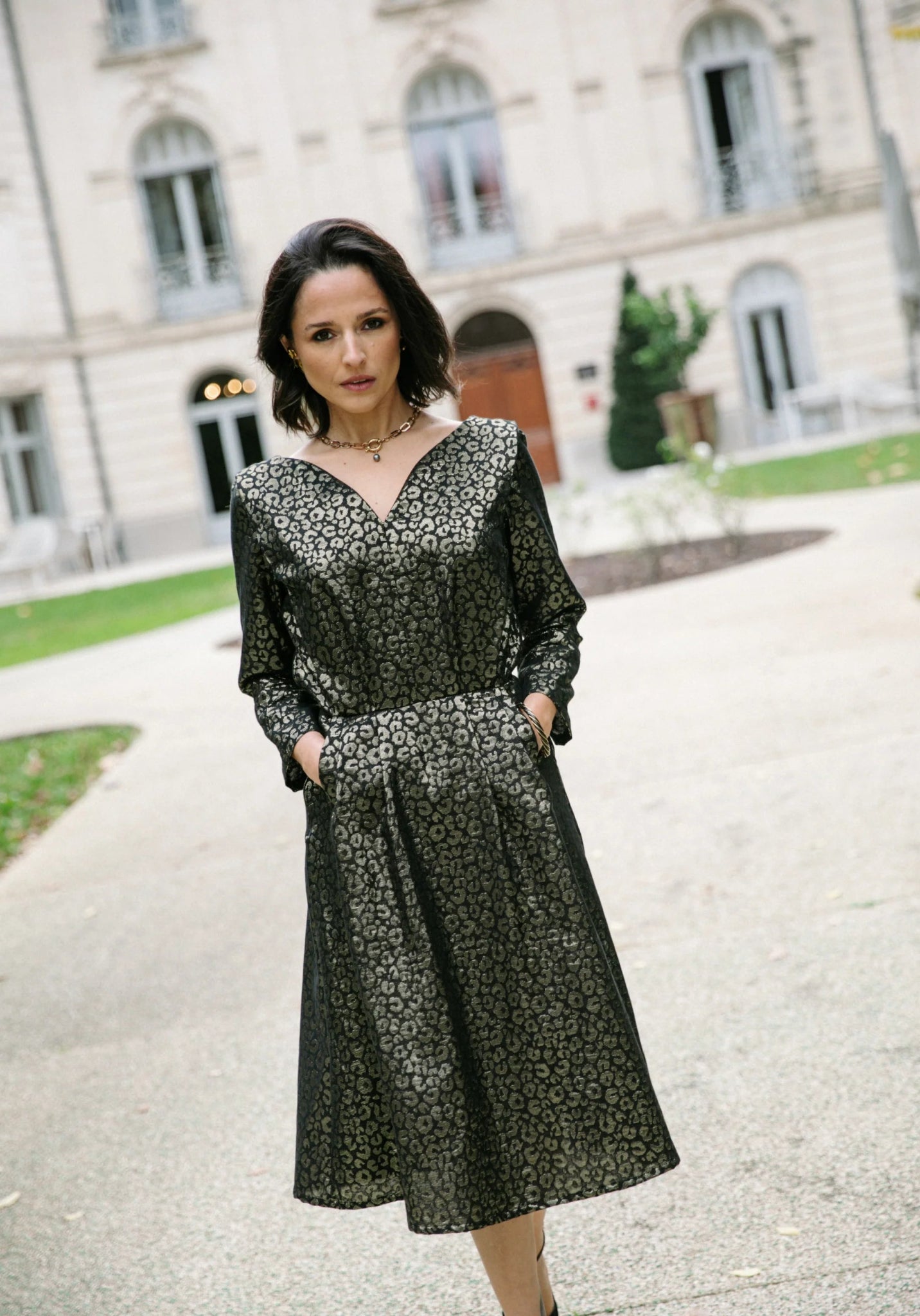 Notte Dress Paper Sewing Pattern - Maison Fauve - Simplifi Fabric