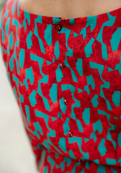 Notte Dress Paper Sewing Pattern - Maison Fauve - Simplifi Fabric