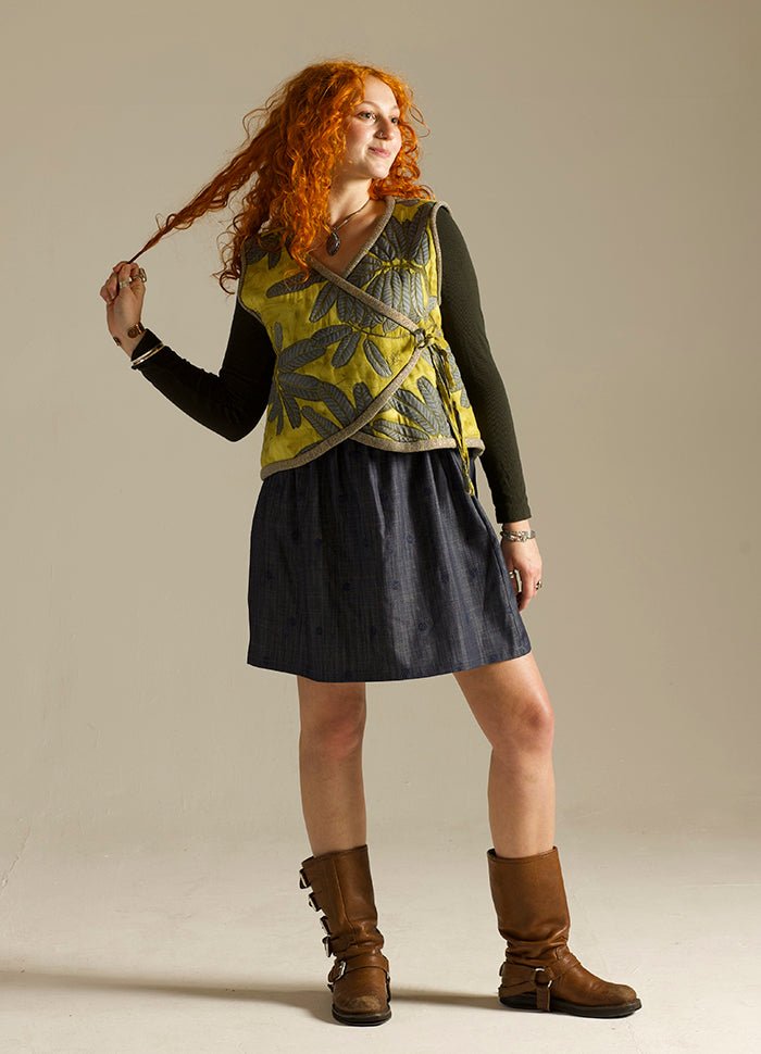 Nox Skirt - Paper Sewing Pattern - Sew Different - Simplifi Fabric