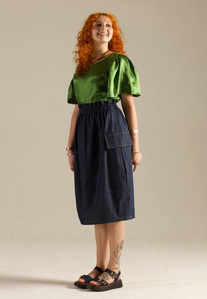 Nox Skirt - Paper Sewing Pattern - Sew Different - Simplifi Fabric
