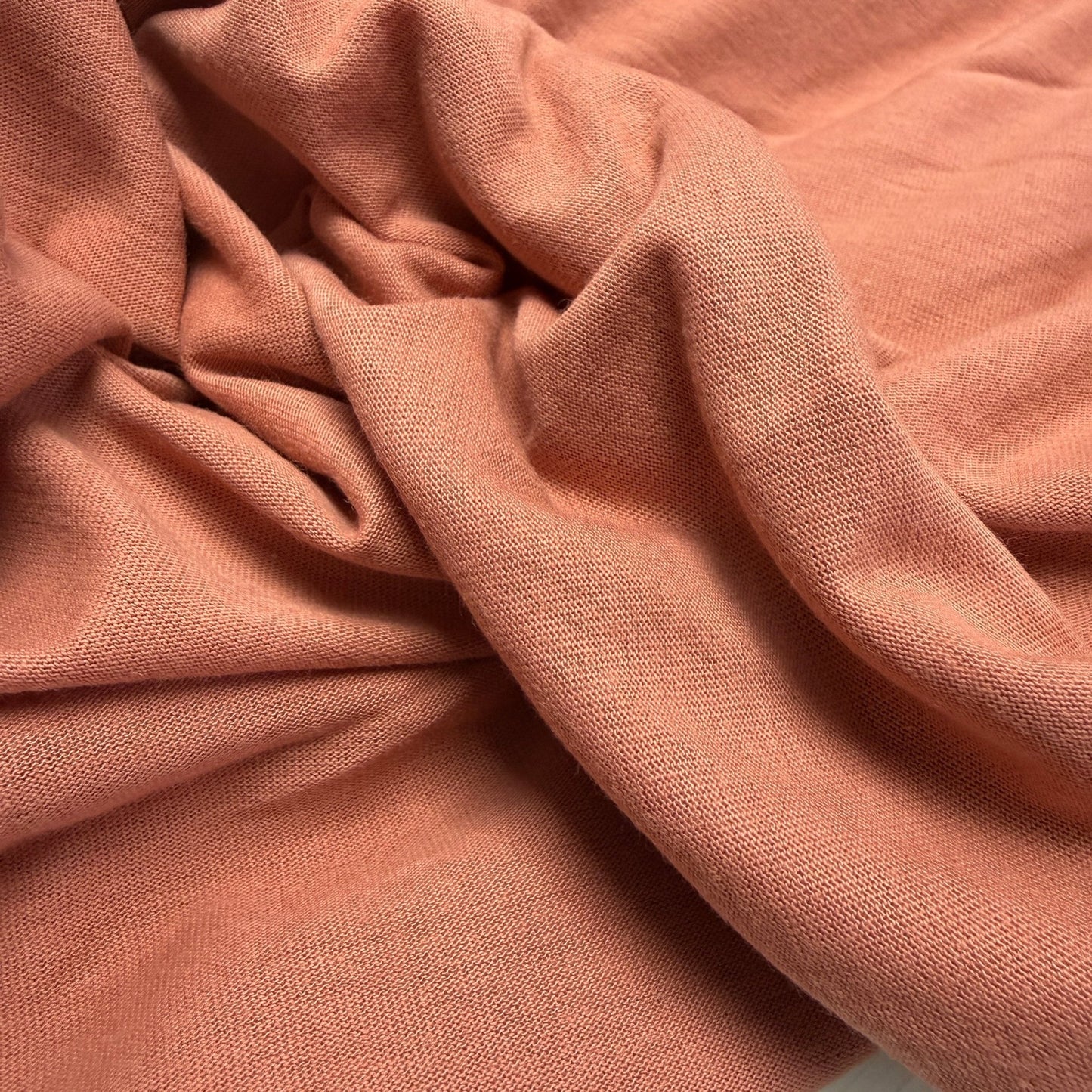 Oragnic Cotton Jersey Knit - Terra - Simplifi Fabric