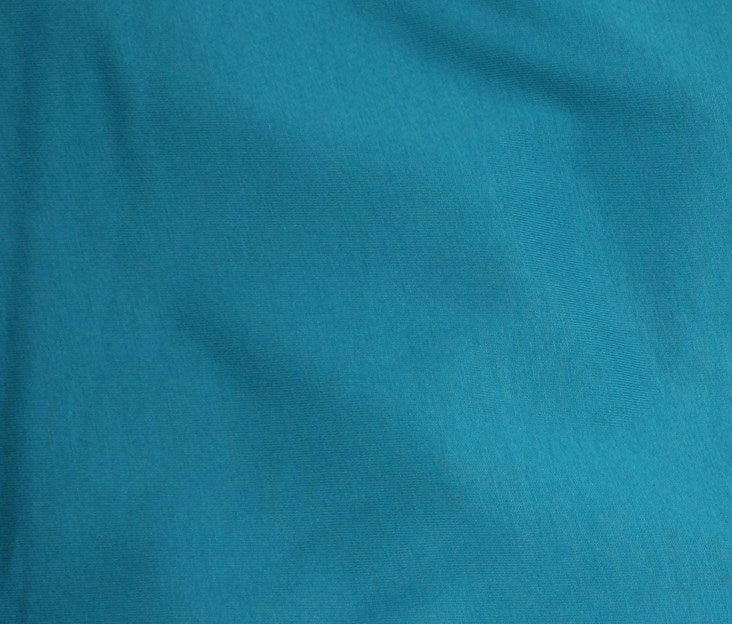 Oragnic Cotton Spandex Jersey Knit - Teal - Simplifi Fabric