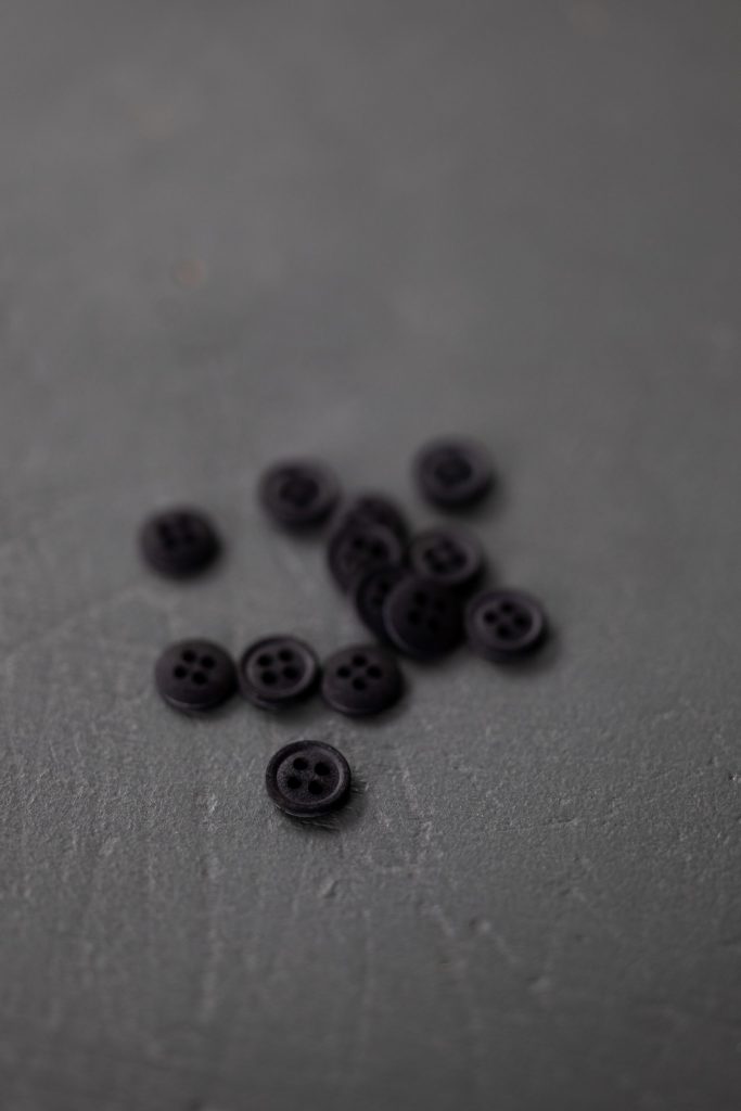 Organic Cotton Button - Various Colors - European Import - Merchant & Mills - 11mm & 15mm - Simplifi Fabric