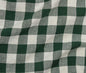 Organic Cotton Checkered - Pine - Simplifi Fabric