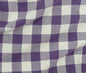 Organic Cotton Checkered - Purple Iris - Simplifi Fabric