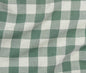 Organic Cotton Checkered - Sage - Simplifi Fabric