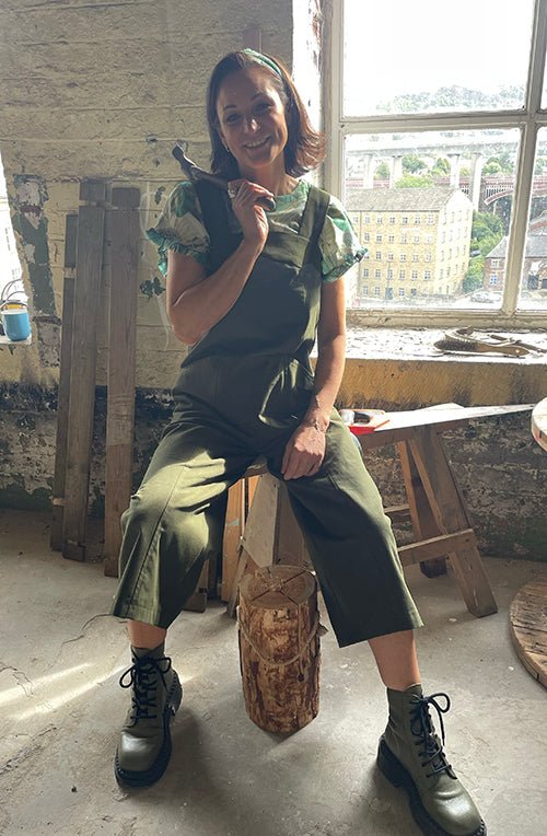 Osborn Dungarees - Paper Sewing Pattern - Sew Different - Simplifi Fabric