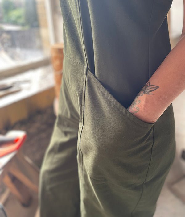 Osborn Dungarees - Paper Sewing Pattern - Sew Different - Simplifi Fabric