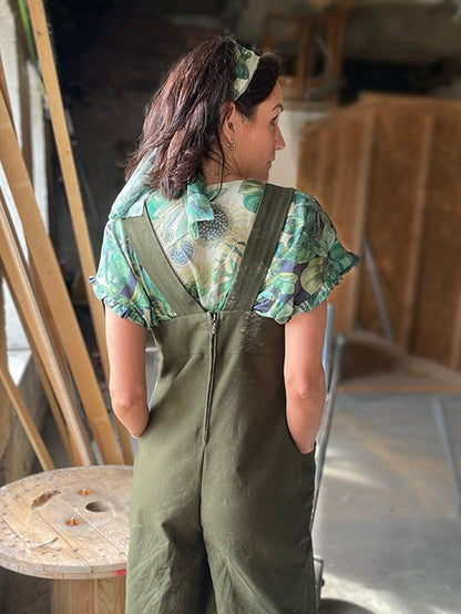 Osborn Dungarees - Paper Sewing Pattern - Sew Different - Simplifi Fabric