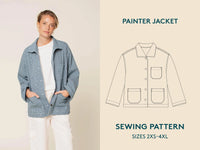 Painter Jacket Paper Pattern - Wardrobe by Me