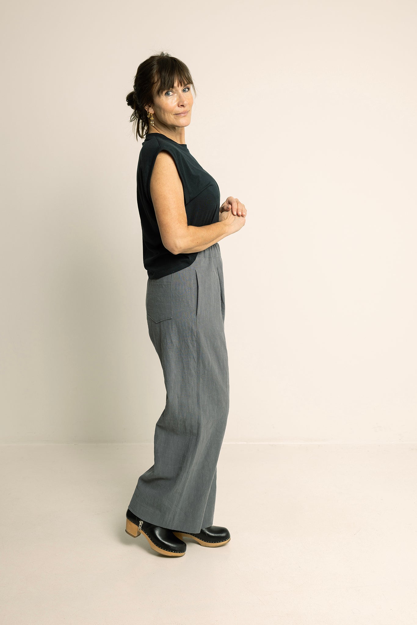 Palazzo Pants Paper Pattern - Wardrobe by Me - Simplifi Fabric