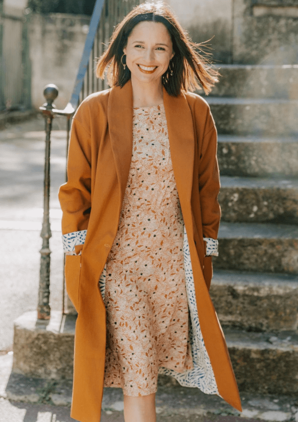 Pam Oversize Coat Paper Sewing Pattern - Maison Fauve - Simplifi Fabric