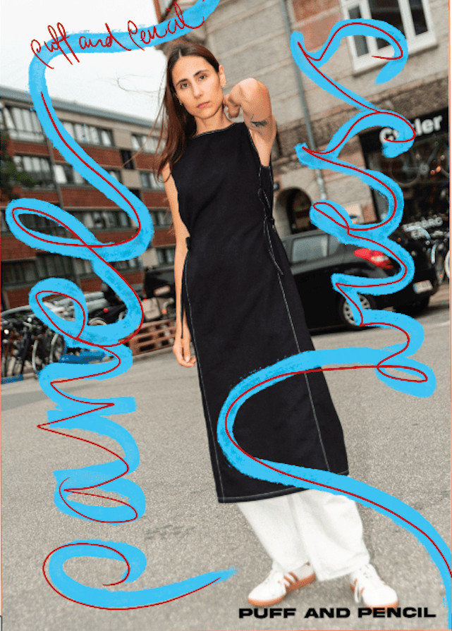 Panel Dress - Paper Sewing Pattern - Puff And Pencil - Simplifi Fabric