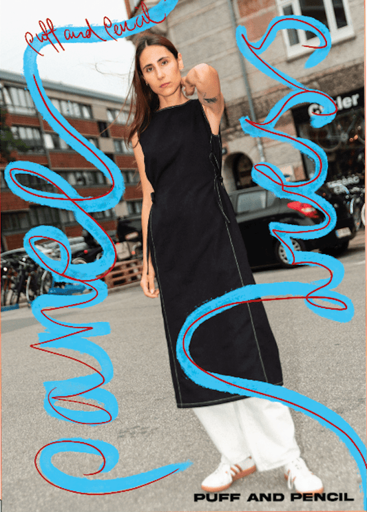 Panel Dress - Paper Sewing Pattern - Puff And Pencil - Simplifi Fabric