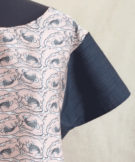 Panel Dress & Tee - Paper Sewing Pattern - Sew Different