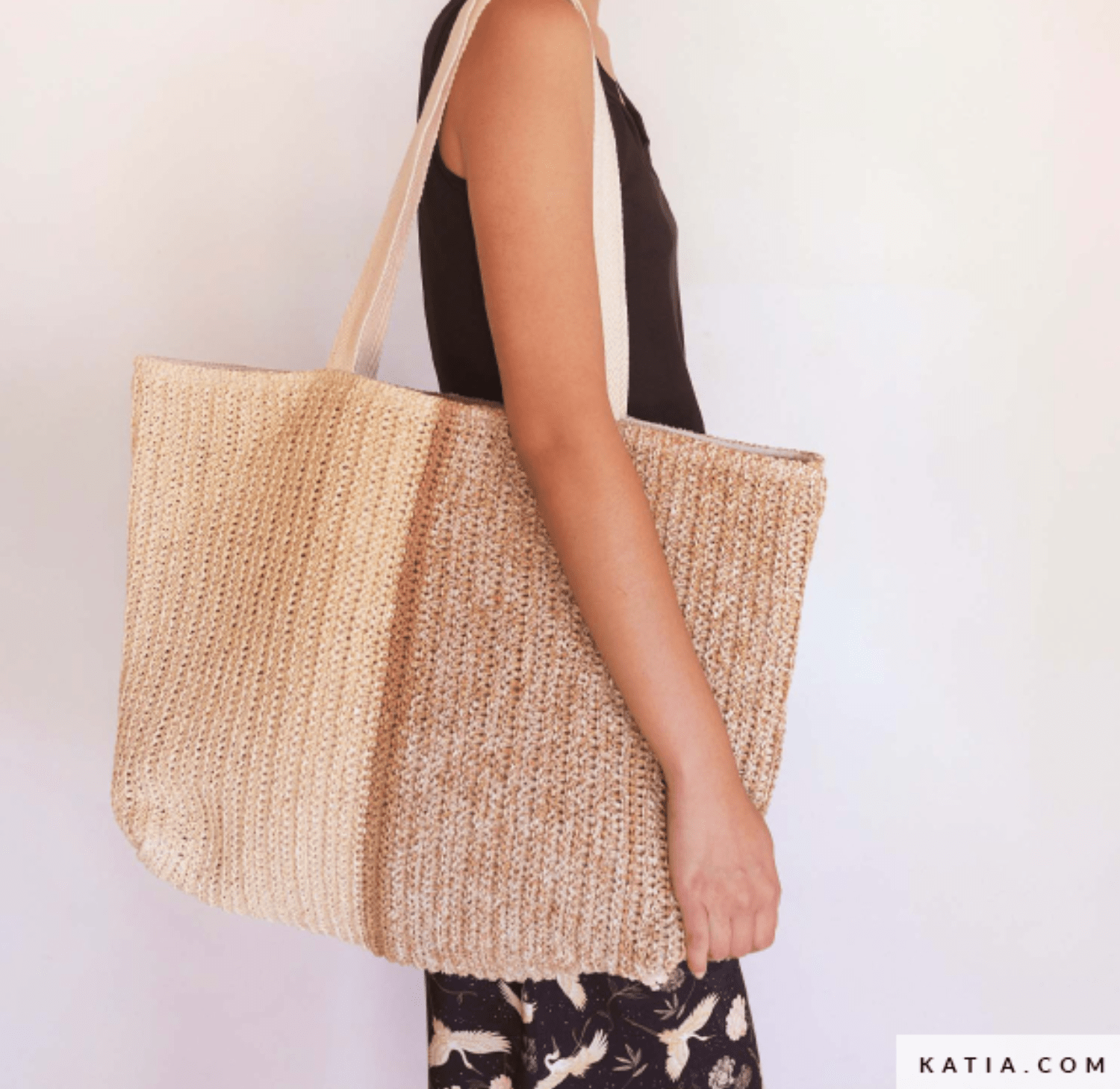 Paper Knit Raffia - Tatami - Katia - Simplifi Fabric