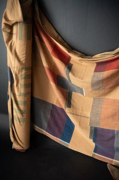 Patchwork Brown Indian Cotton - Merchant & Mills - Simplifi Fabric