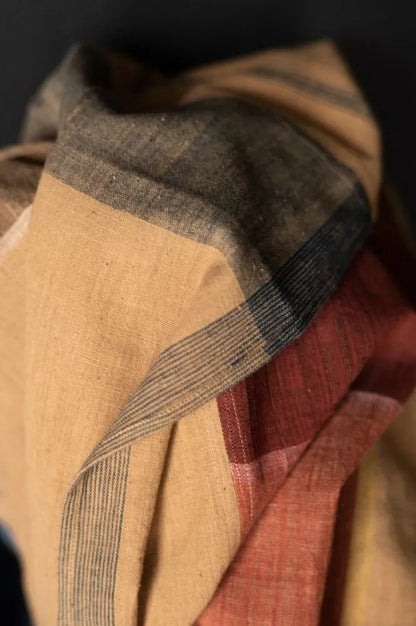 Patchwork Brown Indian Cotton - Merchant & Mills - Simplifi Fabric