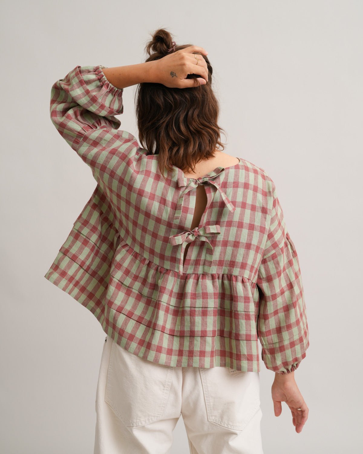 Pintuck Poet Blouse PDF Pattern – Simplifi Fabric