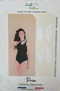 Pria - Womens Swimsuit - Josette Patterns