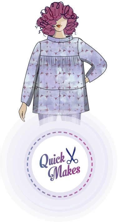 Quick Makes Artist's Smock - Paper Sewing Pattern - Sew Different - Simplifi Fabric