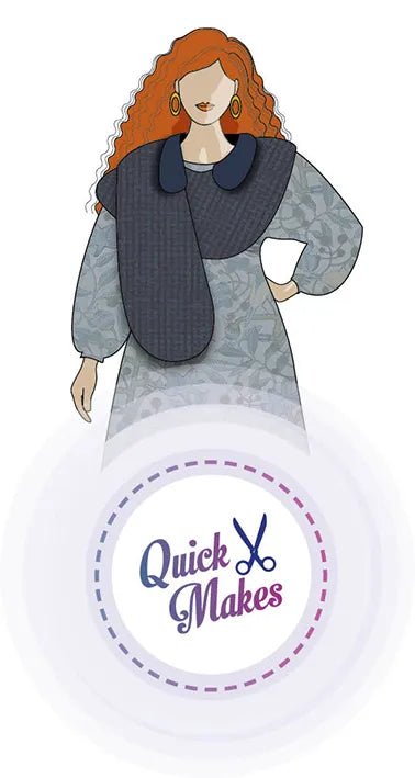 Quick Makes Corvus Stole - Paper Sewing Pattern - Sew Different - Simplifi Fabric