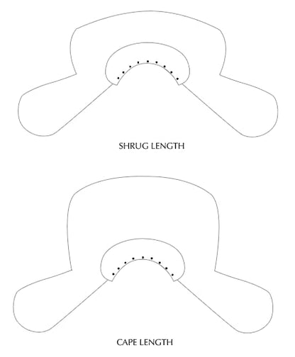 Quick Makes Corvus Stole - Paper Sewing Pattern - Sew Different - Simplifi Fabric