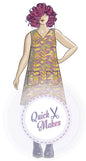 Quick Makes Flexi Shift Dress - Paper Sewing Pattern - Sew Different - Simplifi Fabric