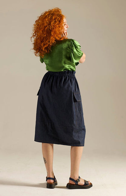 Quick Makes Frill Sleeve Top - Paper Sewing Pattern - Sew Different - Simplifi Fabric